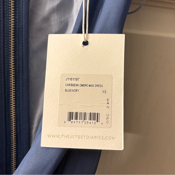 NWT TJD for Revolve Caribbean Ombré Maxi Dress - Picture 9 of 16